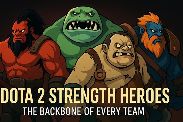 Dota 2 strength heroes - the backbone of every team