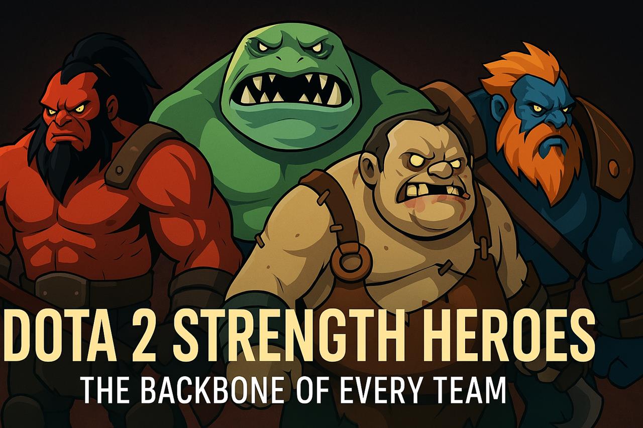 Dota 2 strength heroes - the backbone of every team