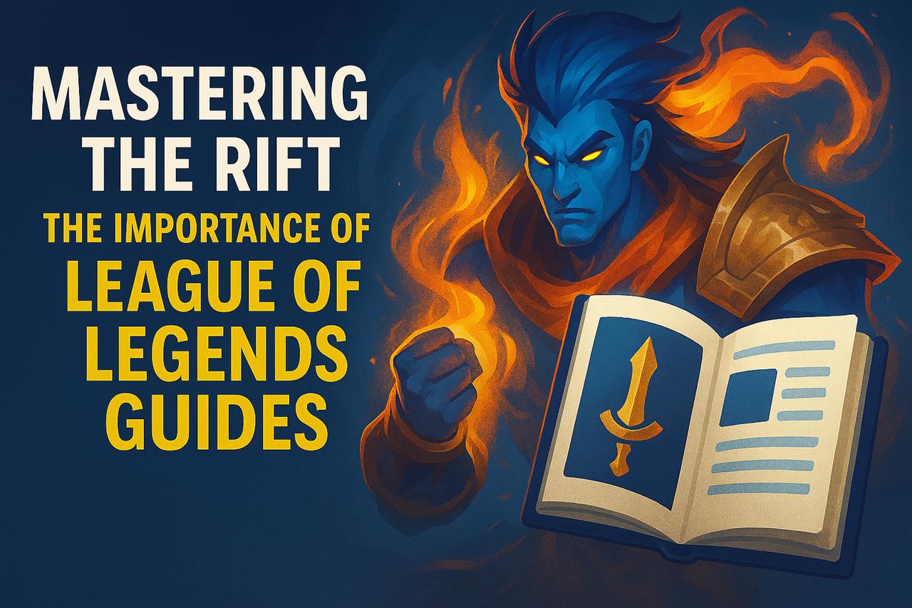 Mastering the rift - the importance of league of legends guides