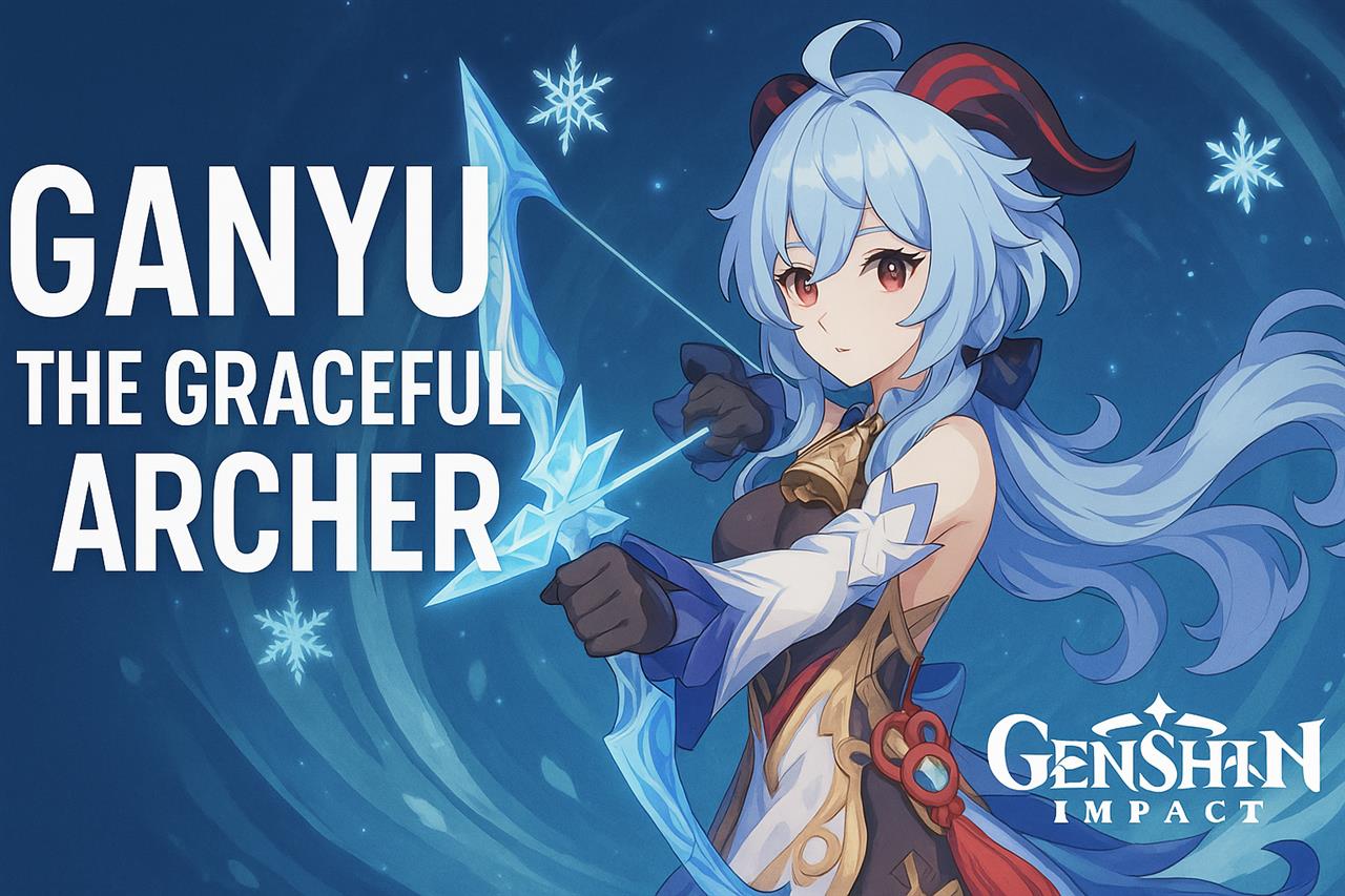 Ganyu - the graceful archer of genshin impact