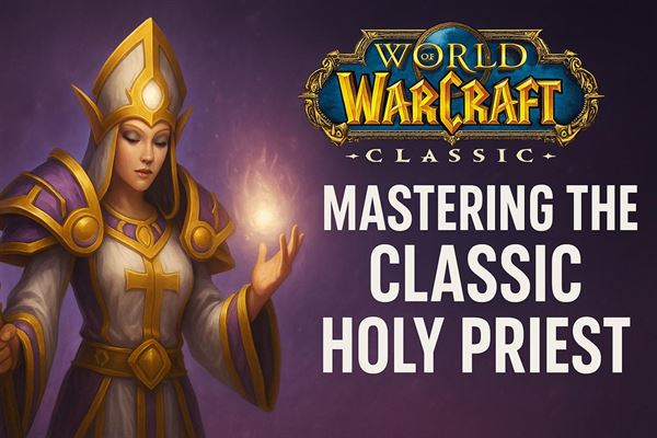 Mastering the classic holy priest in world of warcraft